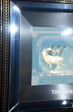 GEMMA ARTERTON Reveals 2015 Tiffany & Co. Christmas Windows in London 11/09/2015