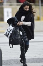 GEORGIA MAY FOOTE Leaves a Studio in Manchester 11/25/2015