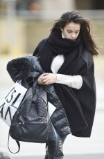 GEORGIA MAY FOOTE Leaves a Studio in Manchester 11/25/2015