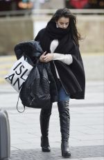 GEORGIA MAY FOOTE Leaves a Studio in Manchester 11/25/2015