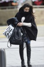 GEORGIA MAY FOOTE Leaves a Studio in Manchester 11/25/2015