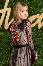 GEORGIA MAY JAGGER at 2015 British Fashion Awards in London 11/23/2015