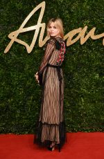 GEORGIA MAY JAGGER at 2015 British Fashion Awards in London 11/23/2015