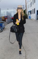 GIGI HADID Arrives at a Spa in Los Angeles 11/03/2015