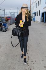 GIGI HADID Arrives at a Spa in Los Angeles 11/03/2015