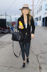 GIGI HADID Arrives at a Spa in Los Angeles 11/03/2015