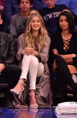 GIGI HADID at a Basketball Game in New York 11/09/2015