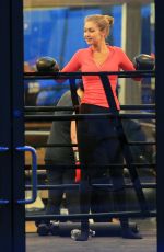 GIGI HADID at Boxing Class in New York 11/01/2015