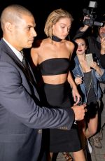 GIGI HADID Leaves The Nice Guy in West Hollywood 11/22/2015