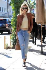 GIGI HADID Out and About in Los Angeles 11/16/2015