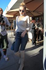 GIGI HADID Out and About in Los Angeles 11/17/2015