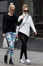 GIGI HADID Out and About in New Yoork 11/05/2015