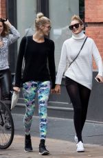 GIGI HADID Out and About in New Yoork 11/05/2015