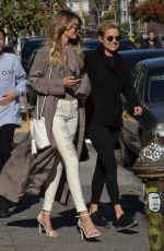 GIGI HADID Out and About in New York 11/08/2015