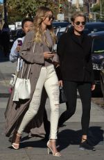 GIGI HADID Out and About in New York 11/08/2015