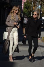 GIGI HADID Out and About in New York 11/08/2015