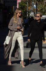 GIGI HADID Out and About in New York 11/08/2015