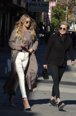 GIGI HADID Out and About in New York 11/08/2015