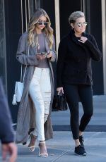 GIGI HADID Out and About in New York 11/08/2015