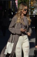 GIGI HADID Out and About in New York 11/08/2015