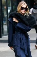 GIGI HADID Out and About in New York 11/12/2015