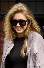 GIGI HADID Out and About in New York 11/13/2015