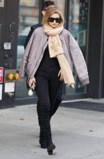 GIGI HADID Out and About in New York 11/13/2015