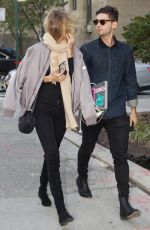 GIGI HADID Out and About in New York 11/13/2015