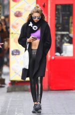 GIGI HADID Out in New York 11/02/2015