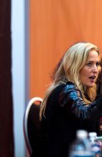 GILLIAN ANDERSON at The X-Files Meet and Greet Promo in Toulouse 11/29/2015