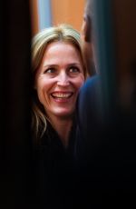 GILLIAN ANDERSON at The X-Files Meet and Greet Promo in Toulouse 11/29/2015