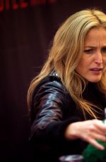 GILLIAN ANDERSON at The X-Files Meet and Greet Promo in Toulouse 11/29/2015