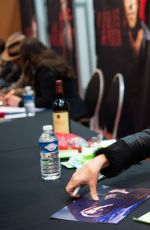 GILLIAN ANDERSON at The X-Files Meet and Greet Promo in Toulouse 11/29/2015