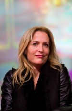 GILLIAN ANDERSON at The X-Files Meet and Greet Promo in Toulouse 11/29/2015