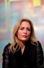 GILLIAN ANDERSON at The X-Files Meet and Greet Promo in Toulouse 11/29/2015