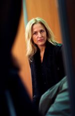 GILLIAN ANDERSON at The X-Files Meet and Greet Promo in Toulouse 11/29/2015