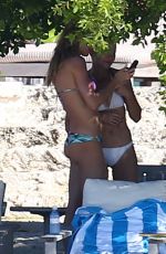 GISELE BUNDCHEN in Bikini on the Beach in Bahamas 11/01/2015