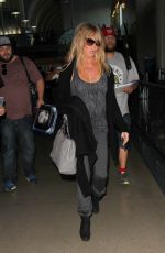 GOLDIE HAWN at LAX Airport in Los Angeles 11/19/2015