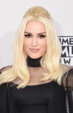 GWEN STEFANI at 2015 American Music Awards in Los Angeles 11/22/2015