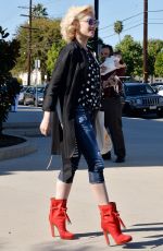 GWEN STEFANI Out and About in Los Angeles 11/29/2015