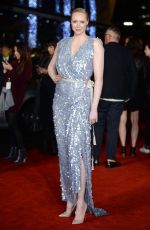 GWENDOLINE CHRISTIE at The Hunger Games: Mockingjay, Part Premiere in London 11/05/2015