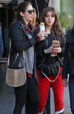 HAILEE STEINFELD Out for Coffee in Vancouver 11/11/2015