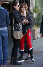 HAILEE STEINFELD Out for Coffee in Vancouver 11/11/2015