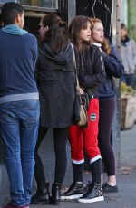 HAILEE STEINFELD Out for Coffee in Vancouver 11/11/2015