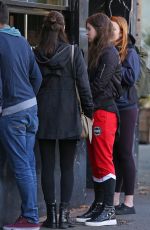 HAILEE STEINFELD Out for Coffee in Vancouver 11/11/2015