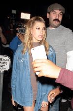 HAILEY BALDWIN Arrives at Katsuya to Celebrates Her Birthday 11/22/2015