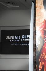HAILEY BALDWIN at Denim & Supply Ralph Lauren Event in New York 10/28/2015