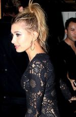 HAILEY BALDWIN at Justin Bieber