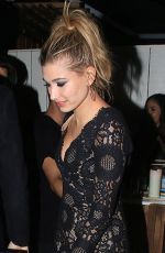 HAILEY BALDWIN at Justin Bieber