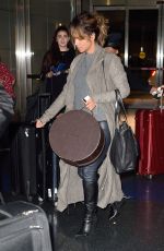 HALLE BERRY Arrives at JFK Airport in New York 11/19/2015